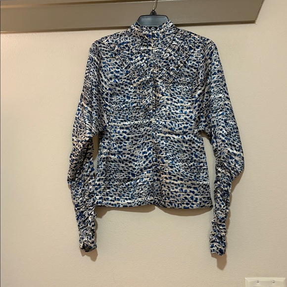 Hunter Bell Isabel Mock Neck Top SZ XS EUC - Picture 3 of 8